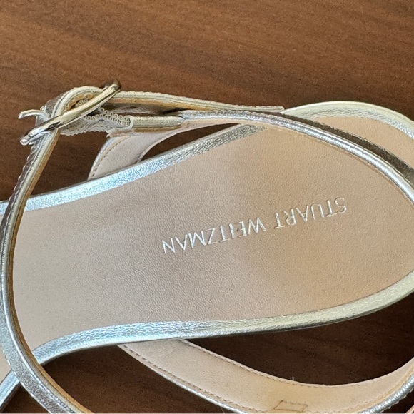 Stuart Weitzman Dancer 75 Block Sandal NWOT Size 8.5 - Picture 4 of 6